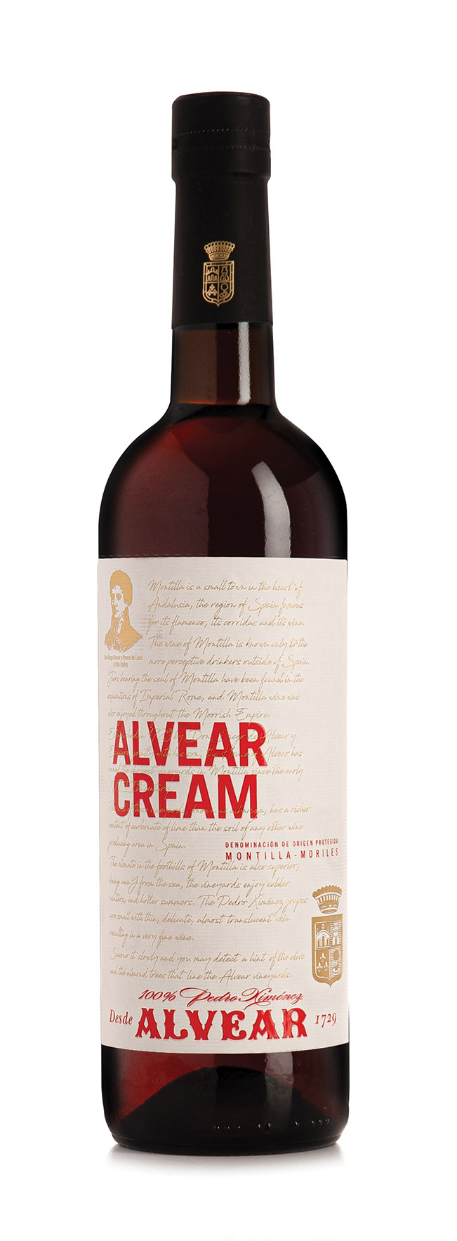 Alvear Cream Bottle Photo