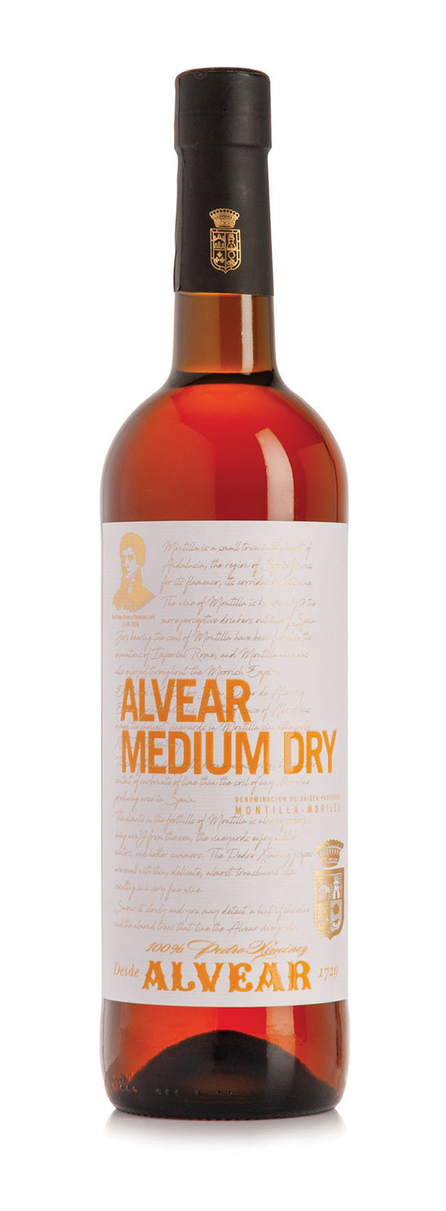 Alvear Medium Dry Bottle Photo