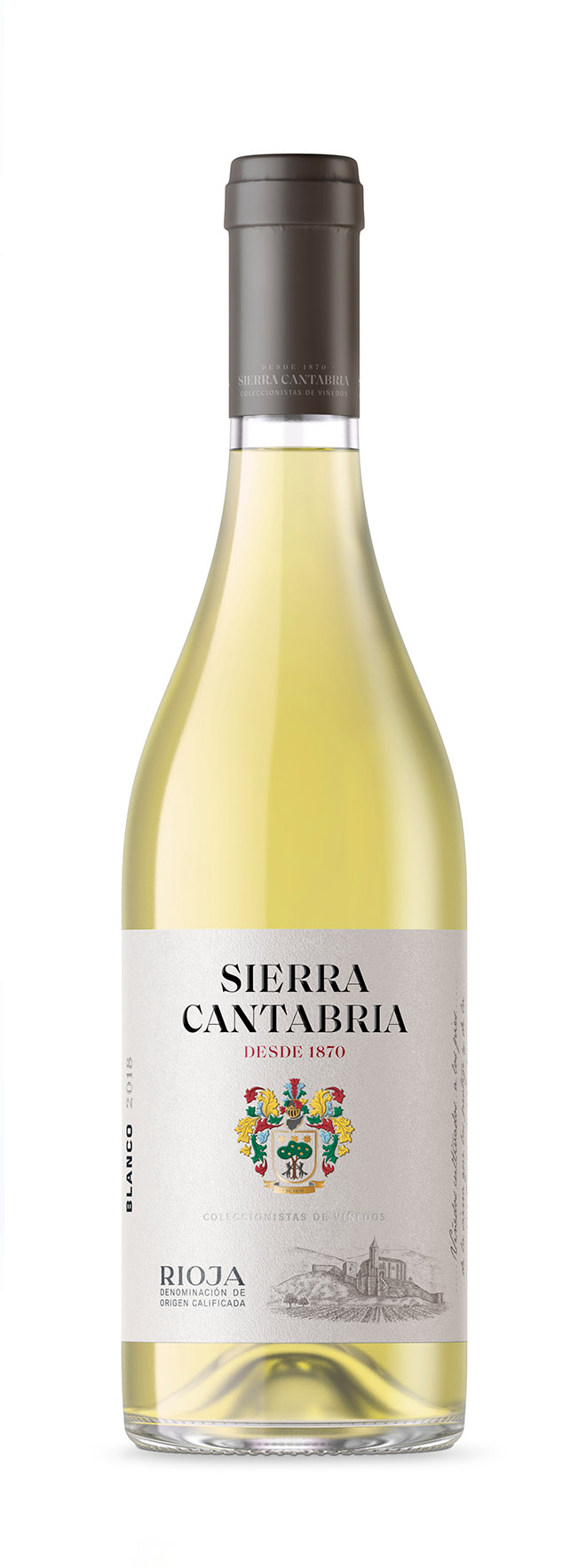 Sierra Cantabria Blanco Bottle Photo