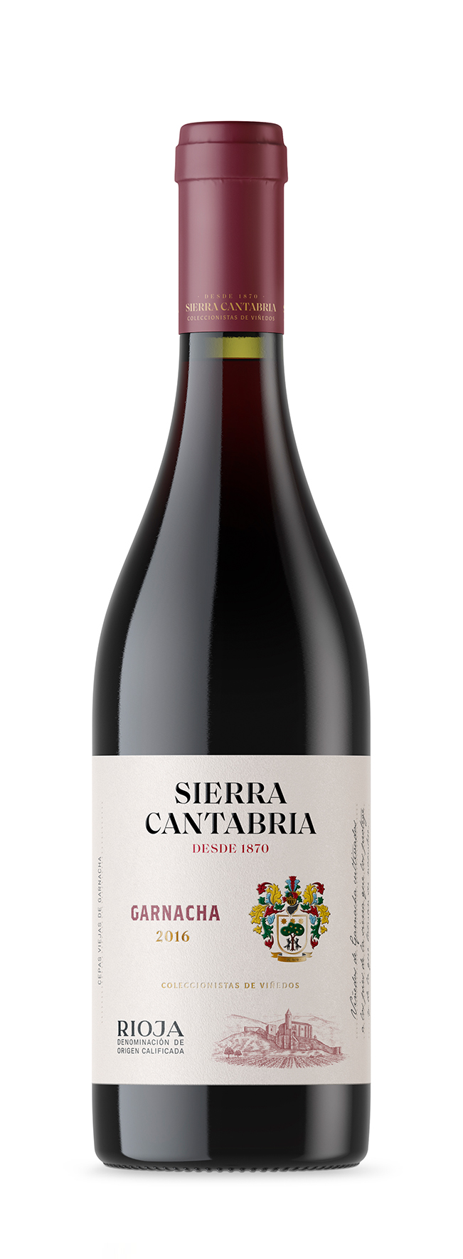 Sierra Cantabria Garnacha Bottle Photo
