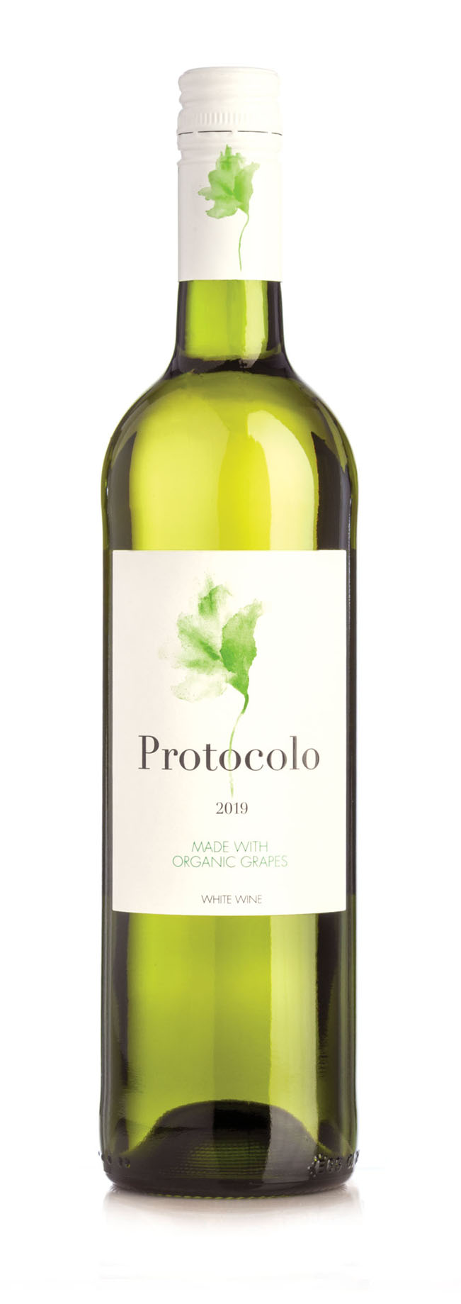 Protocolo Blanco made with Organic Grapes Bottle Photo